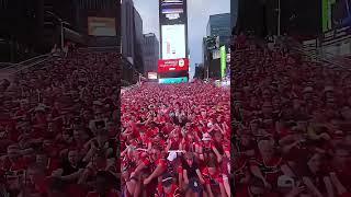 Norway Fans Take Over Times Square VIKING ROW World Cup 2026 ⚔️🛡️🔥