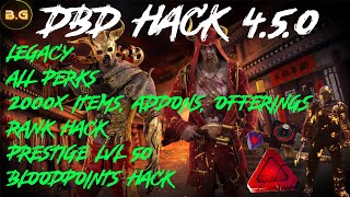 DBD HACK 4.5.0 | ALL PERKS,PRESTIGE 3,SKINS, LEGACY, BLOODPOINTS, ITEMS, RANK ...|CZ/SK/ENG|