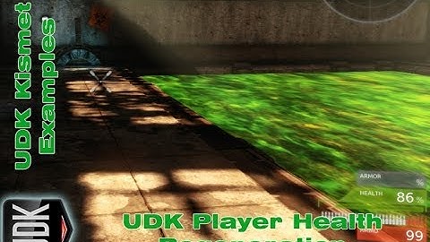 UDK Player Health Regeneration Script | Example by Devin Sherry