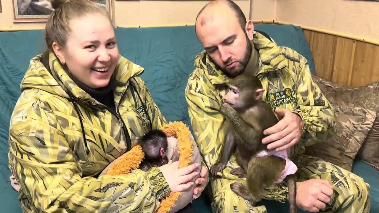 Денис сегодня прямо УСАТЫЙ НЯНЬ, так его любят все малыши❤️