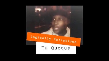 Logically Fallacious: Tu quoque 👉🏼