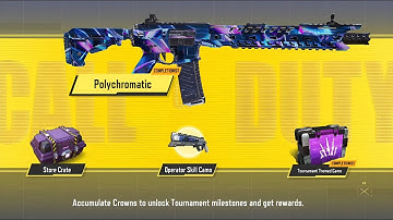 FULL DETAILS OF THE NEW SERIES OF TOURNAMENTS IN SEASONS 3! | POLYCHROMATIC CAMO
