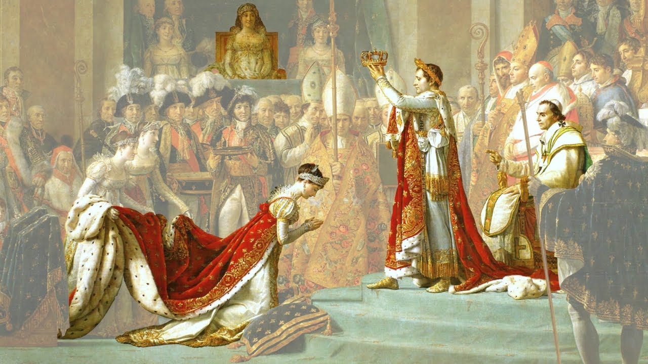 Napoleon Bonaparte Coronation As Emperor