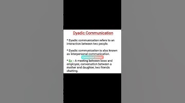 Dyadic Communication || NTA UGC NET || Paper 1 Communication #shorts #shortvideo