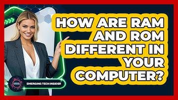 How Are RAM And ROM Different In Your Computer? - Emerging Tech Insider