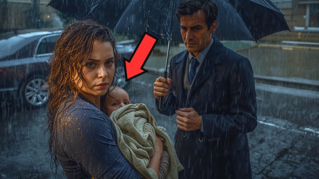 UN MILIONARIO AIUTÒ UNA DONNA POVERA CON UN BAMBINO NELLA TEMPESTA, MA TORNANDO A CASA QUASI SVENNE!