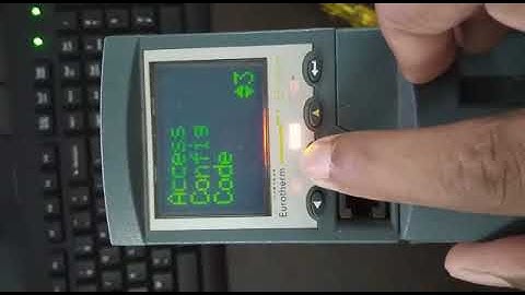EUROTHERM THYRISTOR RESET SETTINGS