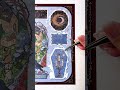 Feather Ashes Wings - YYBB ART DIY STICKER SCENE |SATISFYING | ASMR #diy  #usa #uk