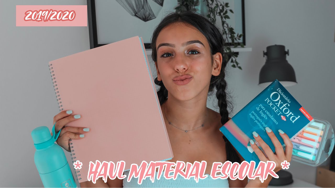 HAUL MATERIAL ESCOLAR 2019/2020 #BACKTOSCHOOL