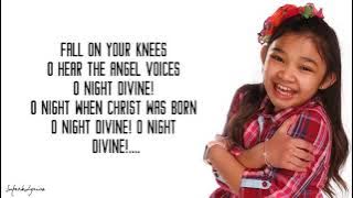 Angelica Hale - O Holy Night (Lyrics)