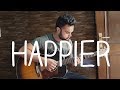 [free tabs] Marshmello ft. Bastille - Happier (Fingerstyle Guitar Cover)