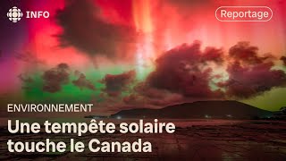 Des aurores boréales illuminent le ciel du Canada