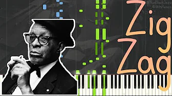 Willie "The Lion" Smith - Zig Zag 1949 (Stride Piano Synthesia)