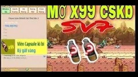 Ngọc Rồng Online - Thủ Thuật Mở cskb Lời Nhiều Hơn Đem Bán