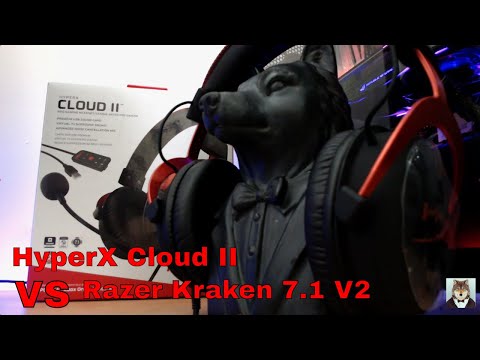 HyperX Cloud II w/ 7.1 vs Razer Kraken 7.1 V2
