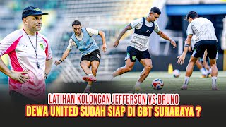 PERSEBAYA SURABAYA VS DEWA UNITED FC'S TRACKING TRAINING GETTING EVEN MORE HARDER, TAVARES BREAKS...