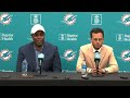 GM Chris Grier and Mike McDaniel meet with the media | Miami Dolphins