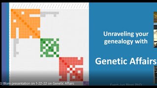 Genetic Affiars features by Evert-Jan Blom