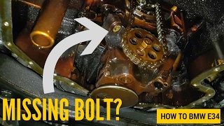 Fixing Loose Oil Pump Bolts - BMW E34/E32 M60 V8