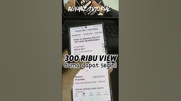 Bikin Kaget‼️ Penghasilan Video Panjang 300 Ribu View‼️Gaji Youtuber 2025
