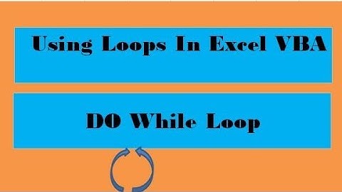 اكسل vba اضافة جميع ايام الشهر الحالى الى الاكسل الحلقة التكرارية Do While Loop