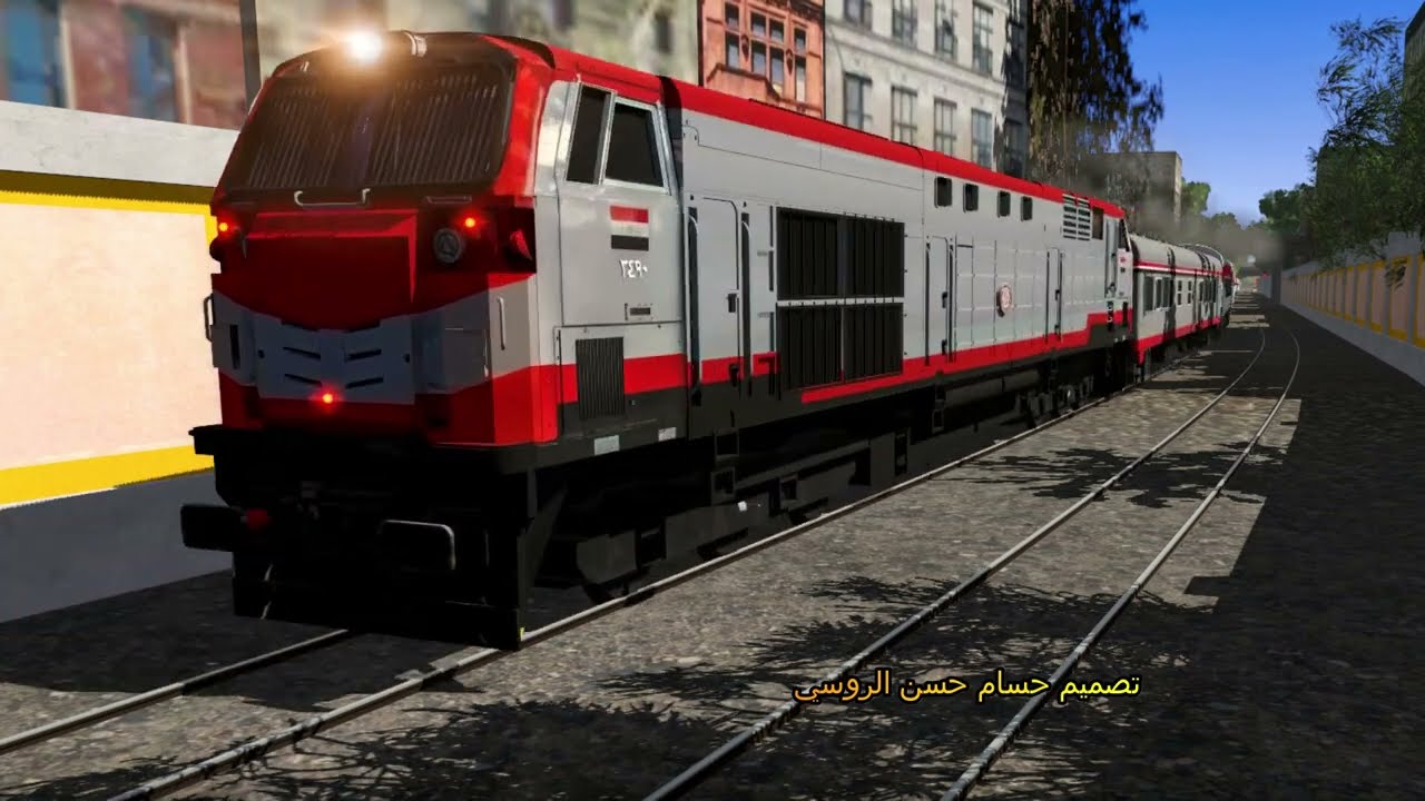 فيلم سكك حديد مصر شامل 2023 -قطارات مصرية -Egyptian trains-trainz 2019-جرار الامريكي-الكندي-الهنشل