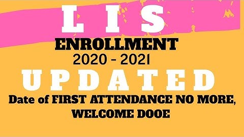 LIS ENROLLMENT UPDATED (2020-2021)