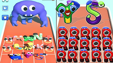 Merge Alphabet Lore Run Vs Merge Alphabet Food Battle, Number Lore, Merge Battles ⭐⭐⭐⭐⭐⭐⭐ abcd..wxyz