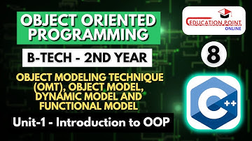 Lec 8 | Object Modeling Technique (OMT) | OOPM B-Tech 2nd Year