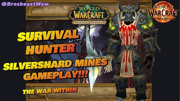 Survival hunter Silvershard mines gameplay! (Season 2 The war within) PvP