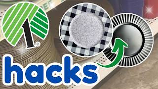 GENIUS DIY HACKS Using Dollar Tree CHARGERS | DIY Decor Crafts