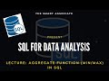SQL Aggregate Functions Explained | MIN() & MAX() in SQL | Day 7 Part 1 | SQL Tutorial for Beginners