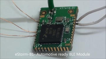 eStorm B1 -  BLE to UART Demo