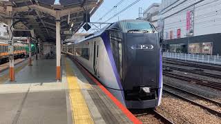 【S111編成】E353系長モトS111編成 JR中央線特急あずさ21号松本行き 八王子駅発車