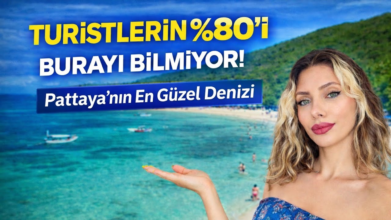 Pattaya'nın En Güzel Denizi Burada: Koh Larn Adası