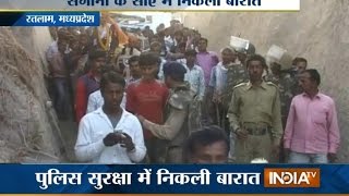 Wedding Took Place in Ratlam Under Heavy Security - India TV