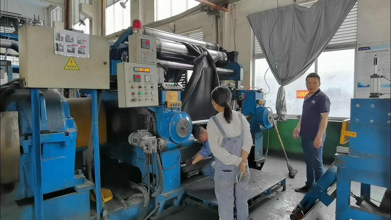 Rubber raw material mixing process whatsapp+8613968537590 YouTube