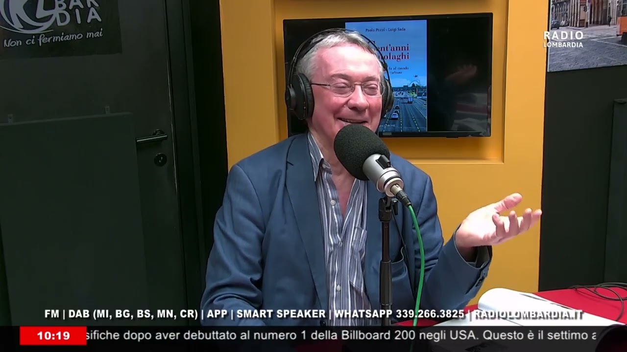 Paolo Pozzi (Cent'anni di Autolaghi) - Radio Lombardia