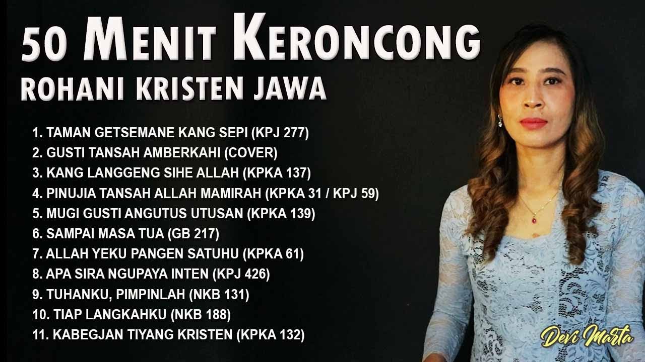 50 menit KERONCONG ROHANI KRISTEN JAWA | Devi Marta