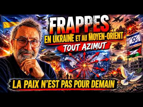 Le Point de Presse Frappes tous azimuts en Ukraine et au Moyen Orient Ça va mal