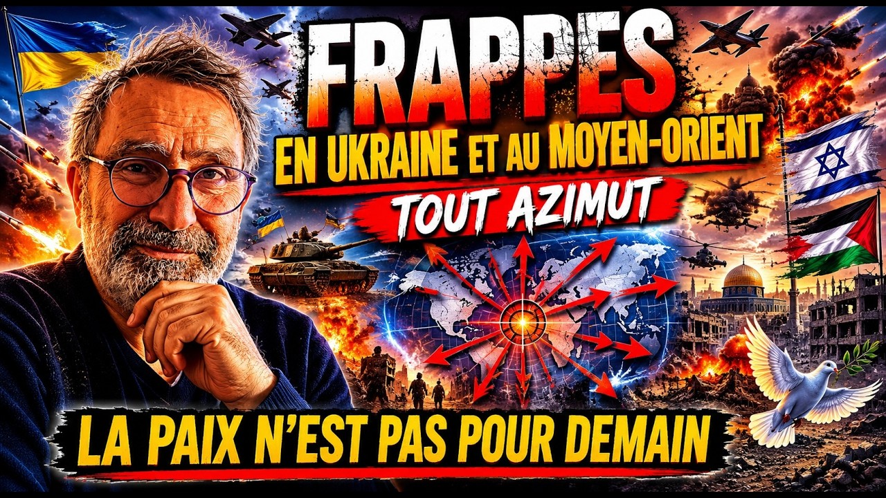 Frappes tous azimuts au Moyen-Orient en en Ukraine
