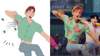 Soda Pop Kpop Demon Hunters Sony Animation Drawing Meme Funny Video 2D