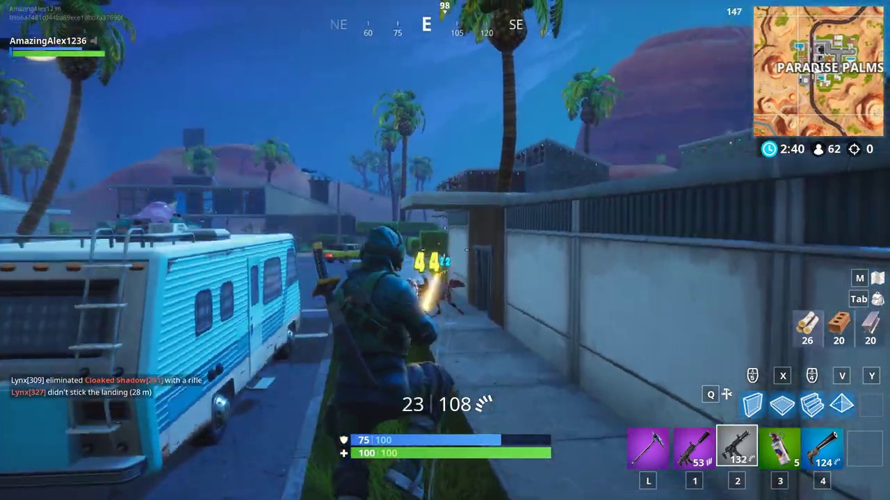 Squeaker Gets First Kill In Fortnite (I was like 11 ok) YouTube