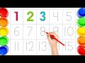 Learn to Count 1 to 15 | Easy Counting | ABC A to Z | Alphabet Song | ABC, 123 | Kids Learning Video