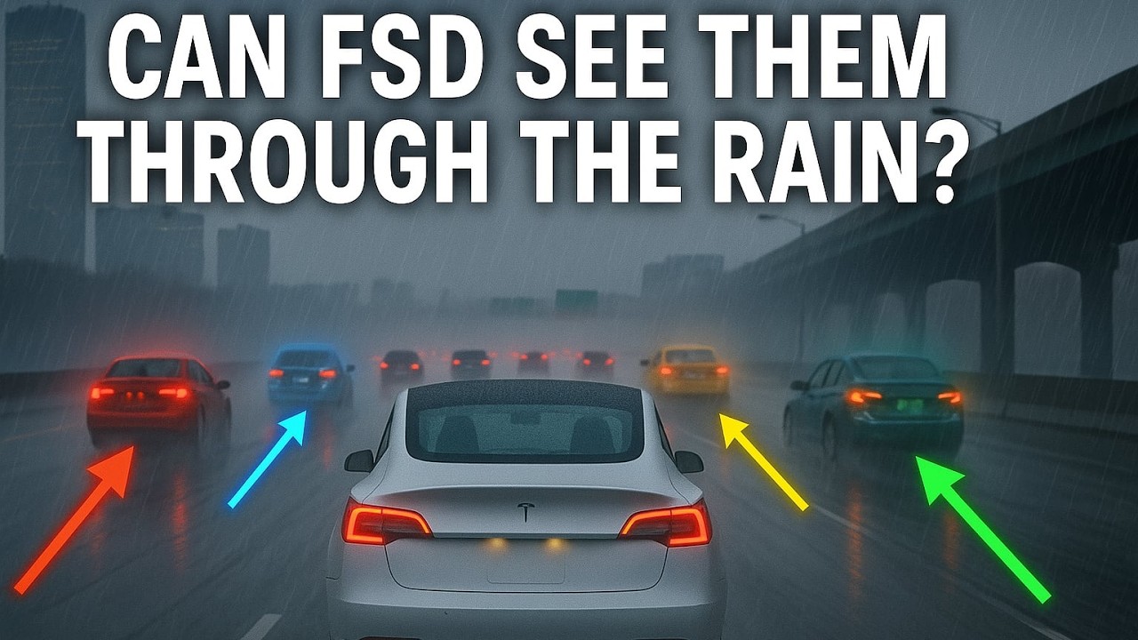 Tesla FSD vs. Rainy Chaos: The Results Are Insane!