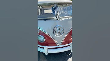 21 window bus with excellent paint and body work #vw #music #classic #automobile #lifestyle #family
