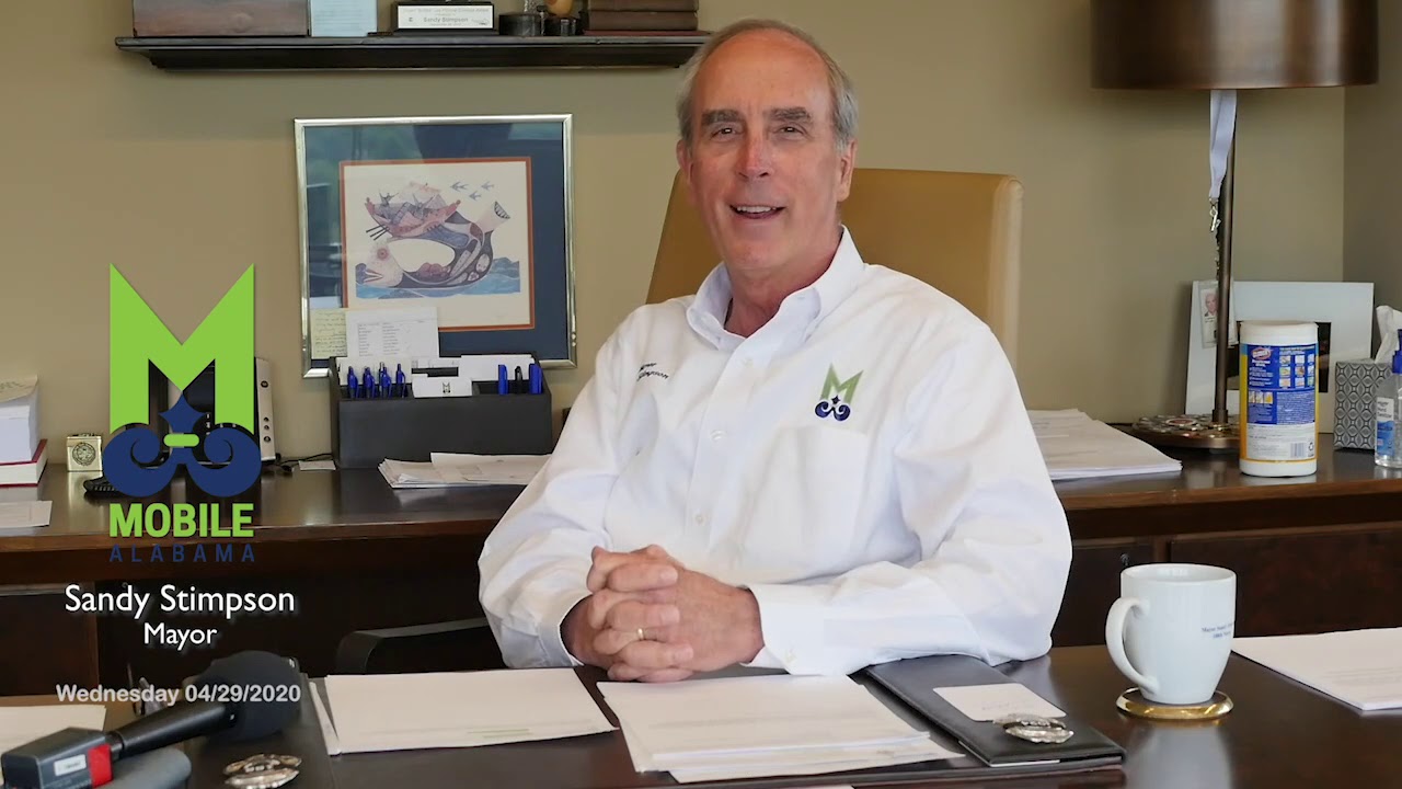 Mayor Stimpson Press Briefing April 29, 2020 YouTube