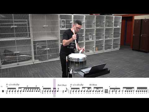 Kevin Thompson 2012 DCI Snare Solo Cover By EMC 