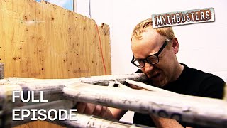 Could a paper crossbow actually become deadly? | MythBusters | S3 E05 | Full Episode