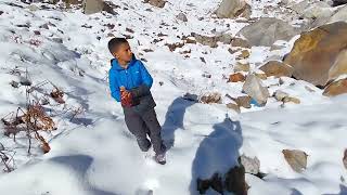 Kedarnath Snow Trekking | Motivation Akshay Puspwan | Uttarakhand Boy Bharat Puspwan Adventure Exped